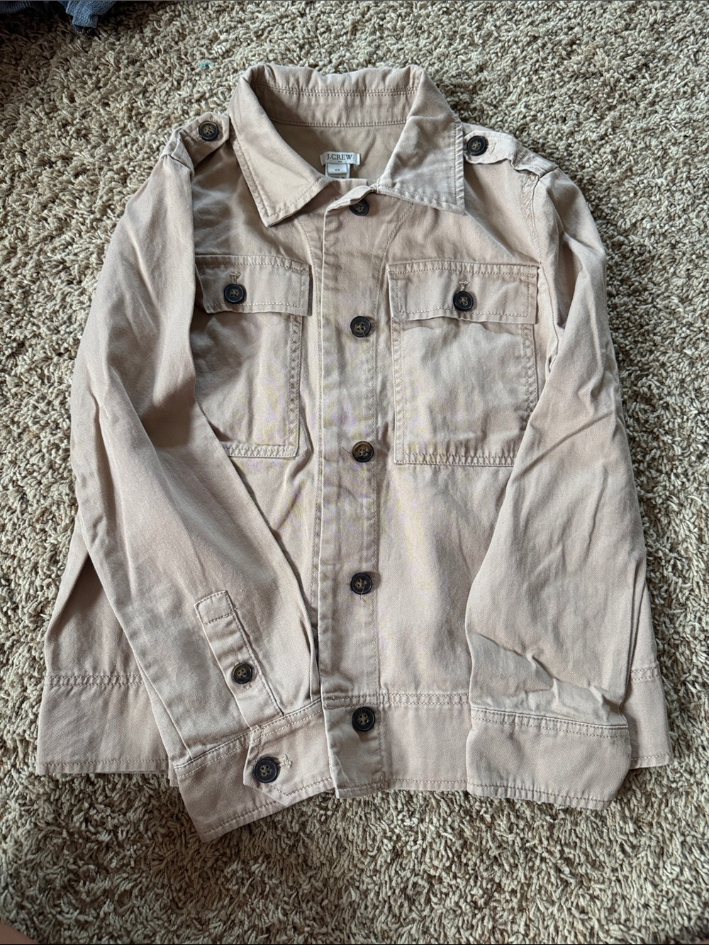 J. Crew Women’s Khaki Cotton Jacket